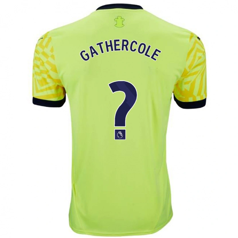 Danxen Dame Harry Gathercole #0 Gul Bortetrøye Drakt Trøye 2024/25 Skjorter T-Skjorte