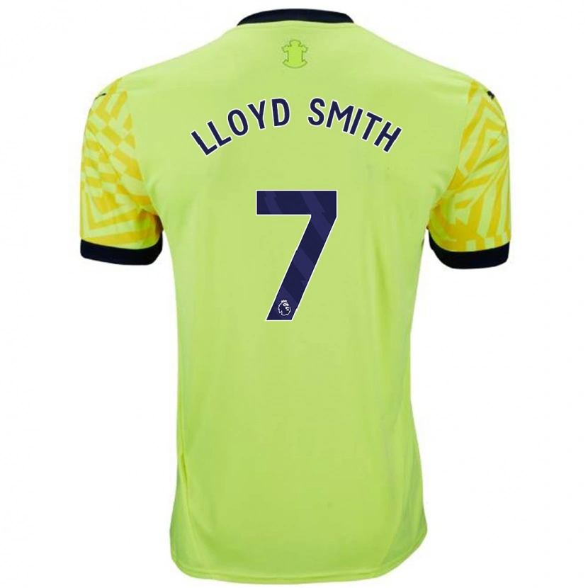 Danxen Dame Lexi Lloyd-Smith #7 Gul Bortetrøye Drakt Trøye 2024/25 Skjorter T-Skjorte