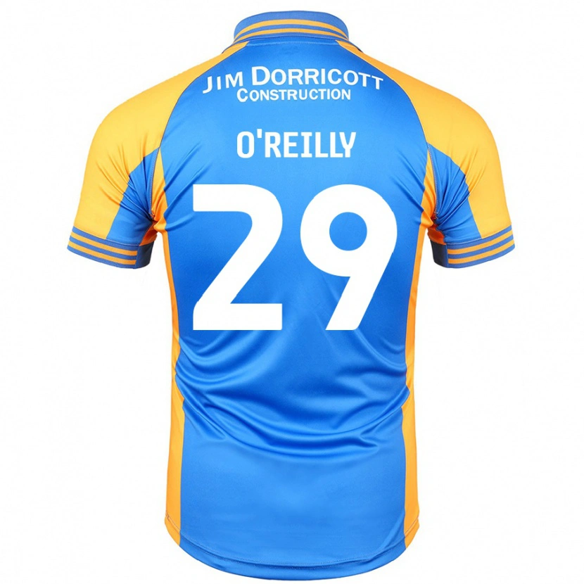 Danxen Barn Tommi O'reilly #29 Blå Rav Hjemmetrøye Drakt Trøye 2024/25 Skjorter T-Skjorte