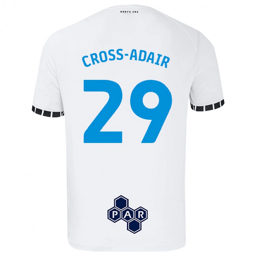 Danxen Barn Finlay Cross-Adair #29 Hvit Hjemmetrøye Drakt Trøye 2024/25 Skjorter T-Skjorte