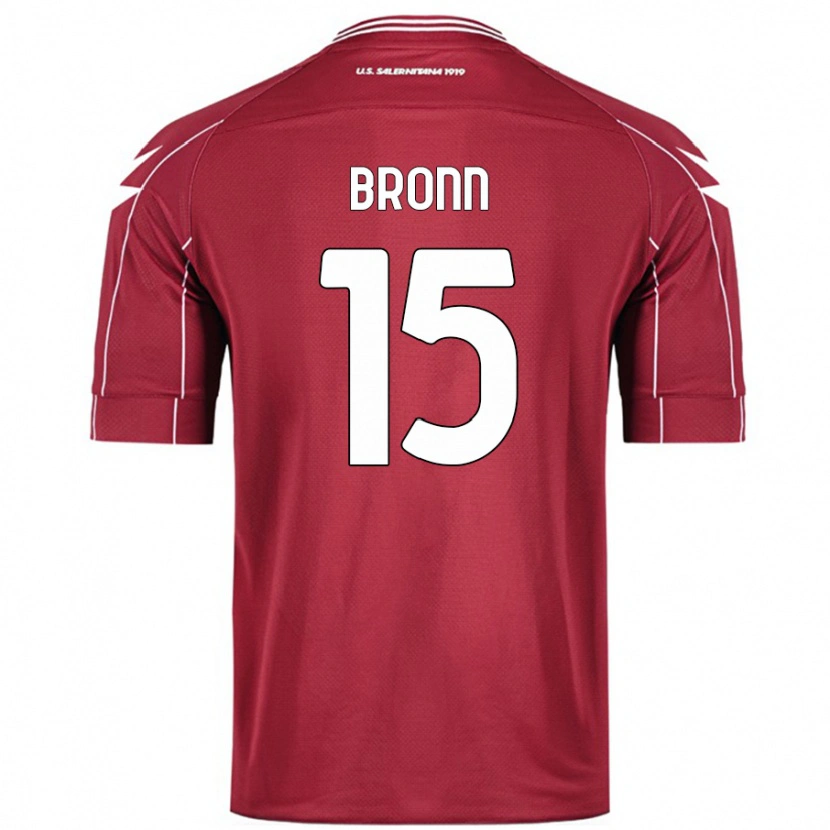 Danxen Barn Dylan Bronn #15 Burgund Hjemmetrøye Drakt Trøye 2024/25 Skjorter T-Skjorte