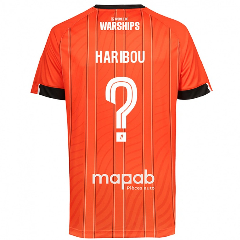 Danxen Barn Samir Haribou #0 Oransje Hjemmetrøye Drakt Trøye 2024/25 Skjorter T-Skjorte