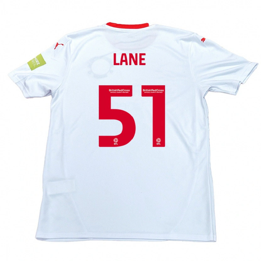 Danxen Barn Mikey Lane #51 Hvit Bortetrøye Drakt Trøye 2024/25 Skjorter T-Skjorte