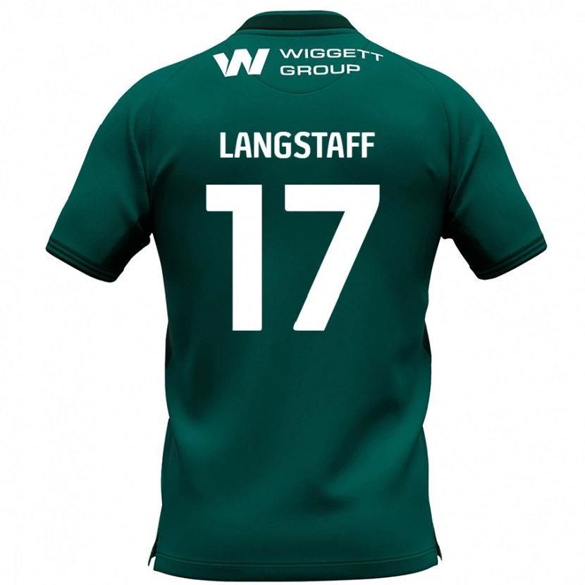 Danxen Barn Macaulay Langstaff #17 Grønn Bortetrøye Drakt Trøye 2024/25 Skjorter T-Skjorte
