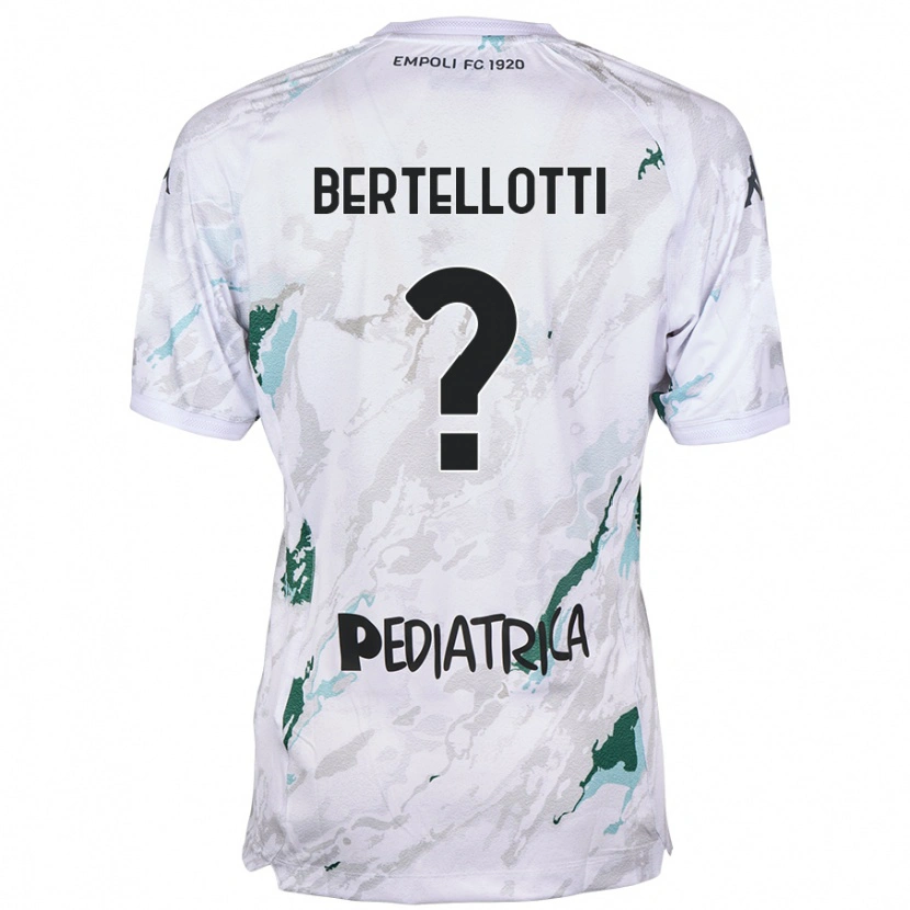 Danxen Barn Giacomo Bertellotti #0 Grå Bortetrøye Drakt Trøye 2024/25 Skjorter T-Skjorte