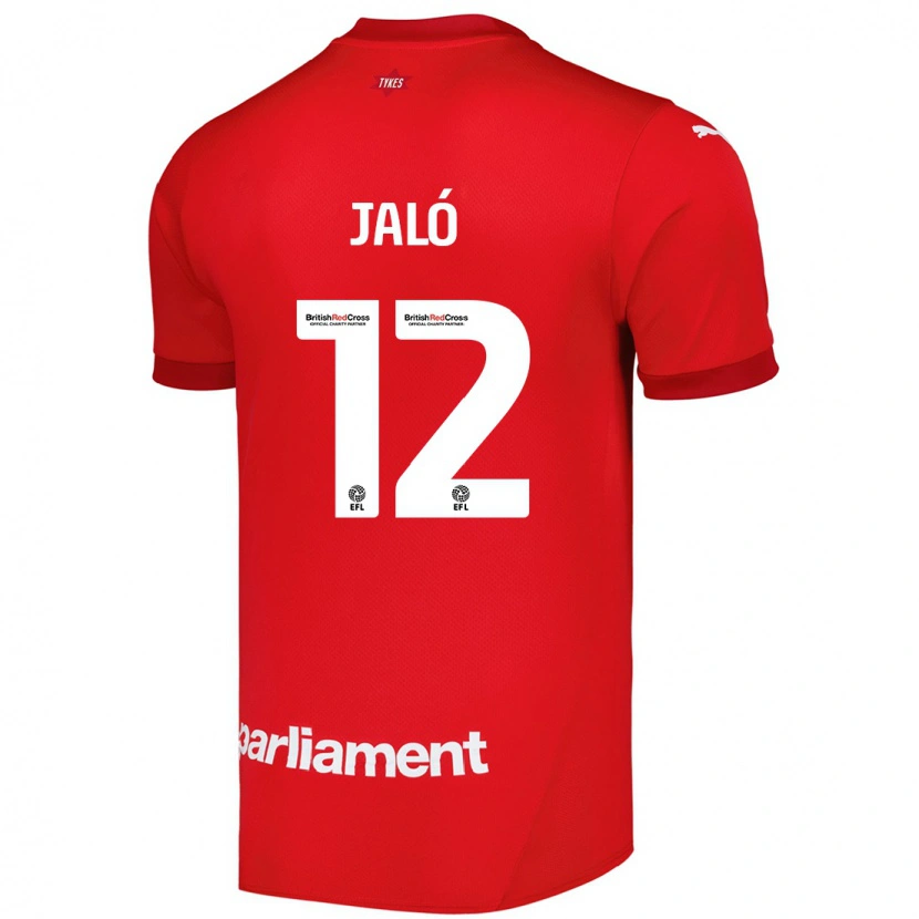 Danxen Mann Fábio Jaló #12 Rød Hjemmetrøye Drakt Trøye 2024/25 Skjorter T-Skjorte
