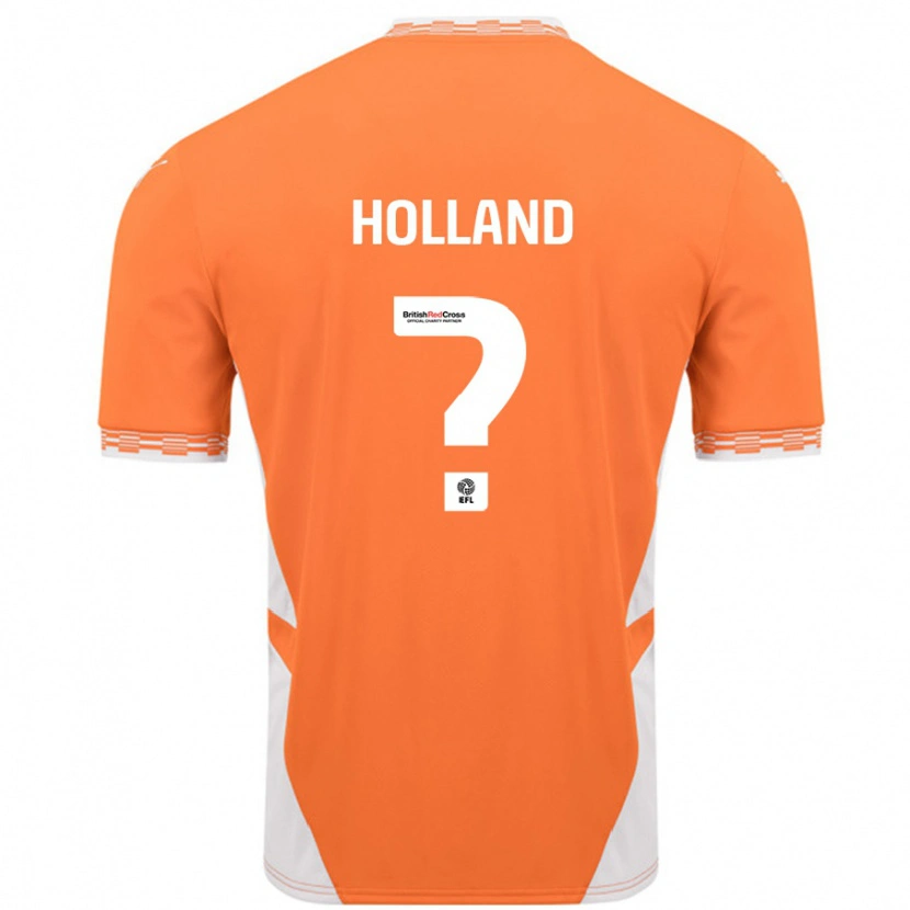 Danxen Mann Bella Holland #0 Oransje Hvit Hjemmetrøye Drakt Trøye 2024/25 Skjorter T-Skjorte