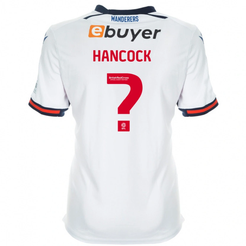 Danxen Mann Leah Hancock #0 Hvit Hjemmetrøye Drakt Trøye 2024/25 Skjorter T-Skjorte