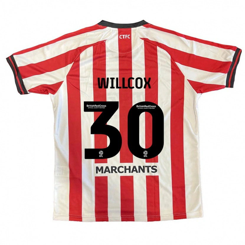 Danxen Mann Freddy Willcox #30 Rød Hvit Hjemmetrøye Drakt Trøye 2024/25 Skjorter T-Skjorte