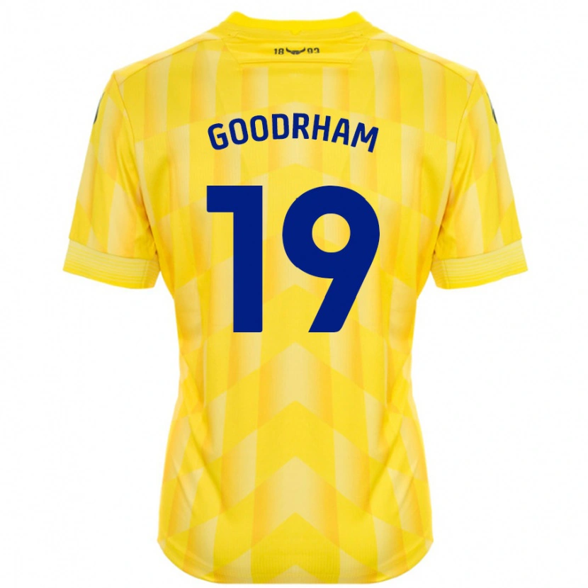Danxen Mann Tyler Goodrham #19 Gul Hjemmetrøye Drakt Trøye 2024/25 Skjorter T-Skjorte