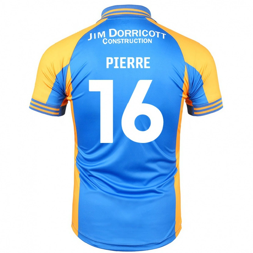 Danxen Mann Aaron Pierre #16 Blå Rav Hjemmetrøye Drakt Trøye 2024/25 Skjorter T-Skjorte