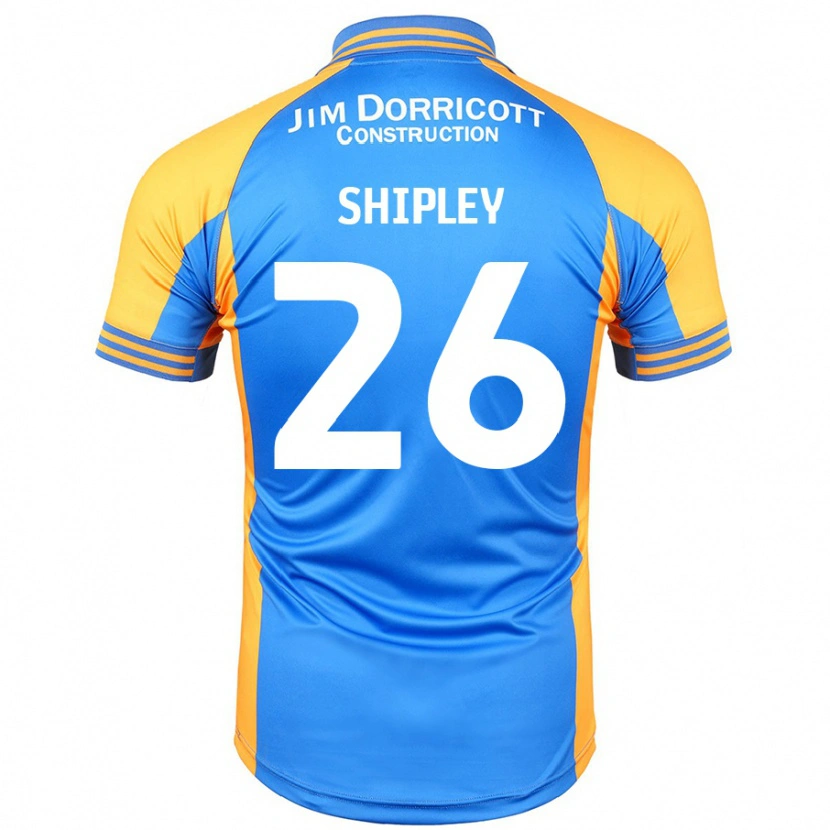 Danxen Mann Jordan Shipley #26 Blå Rav Hjemmetrøye Drakt Trøye 2024/25 Skjorter T-Skjorte