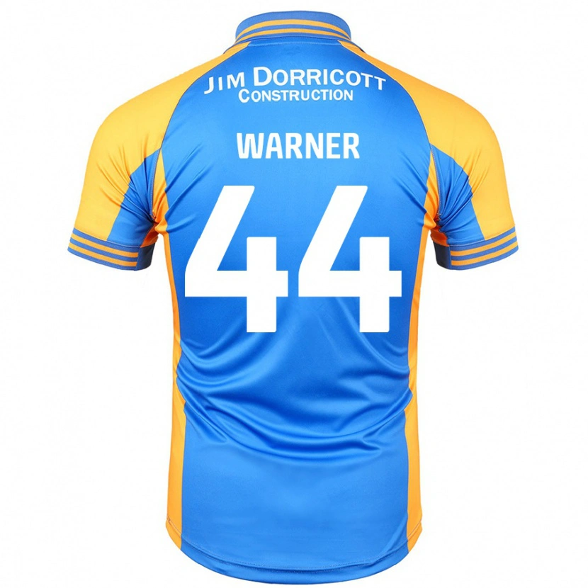 Danxen Mann James Warner #44 Blå Rav Hjemmetrøye Drakt Trøye 2024/25 Skjorter T-Skjorte