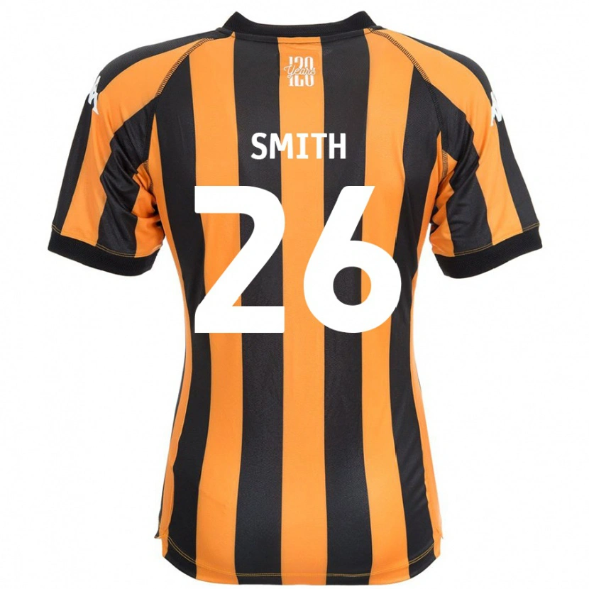 Danxen Mann Andy Smith #26 Svart Rav Hjemmetrøye Drakt Trøye 2024/25 Skjorter T-Skjorte