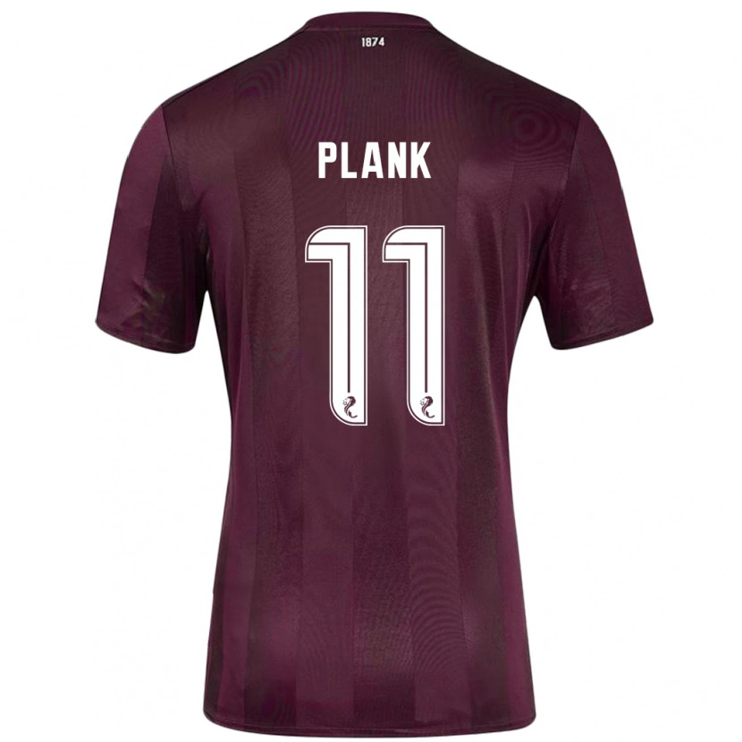 Danxen Mann Dom Plank #11 Burgund Hjemmetrøye Drakt Trøye 2024/25 Skjorter T-Skjorte