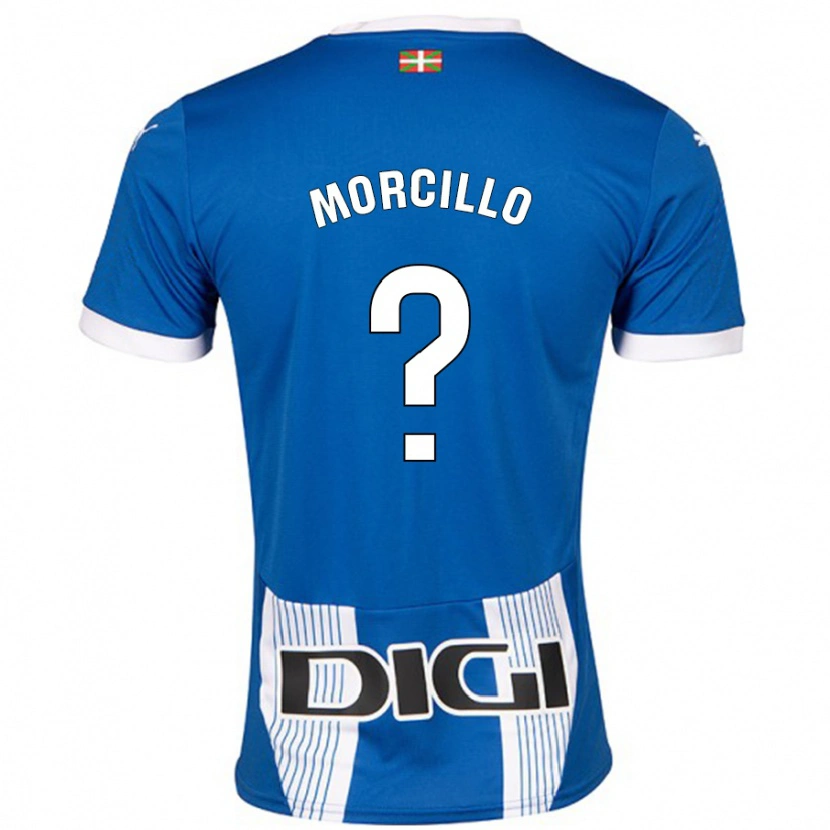 Danxen Mann Diego Morcillo #0 Blå Hjemmetrøye Drakt Trøye 2024/25 Skjorter T-Skjorte