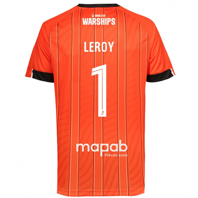 Danxen Mann Benjamin Leroy #1 Oransje Hjemmetrøye Drakt Trøye 2024/25 Skjorter T-Skjorte
