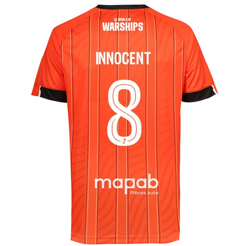 Danxen Mann Bonke Innocent #8 Oransje Hjemmetrøye Drakt Trøye 2024/25 Skjorter T-Skjorte