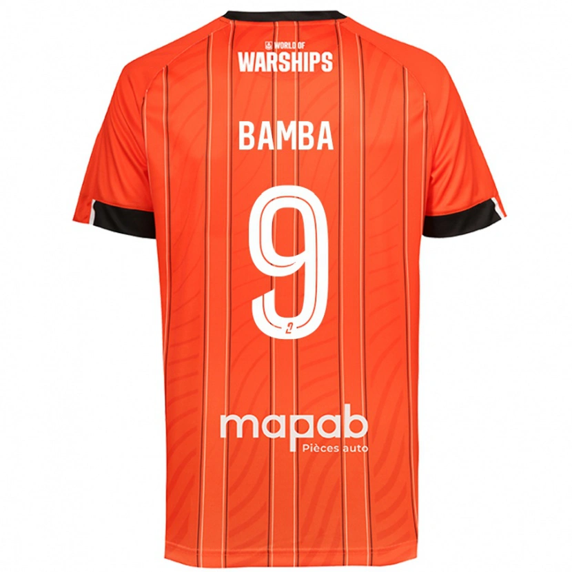 Danxen Mann Mohamed Bamba #9 Oransje Hjemmetrøye Drakt Trøye 2024/25 Skjorter T-Skjorte