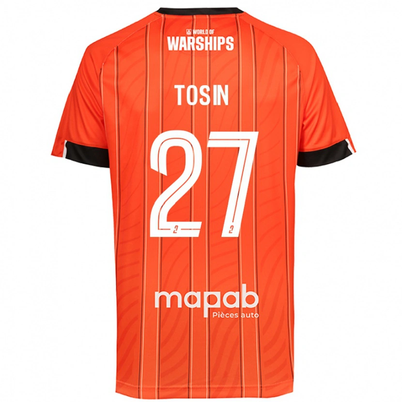 Danxen Mann Aiyegun Tosin #27 Oransje Hjemmetrøye Drakt Trøye 2024/25 Skjorter T-Skjorte