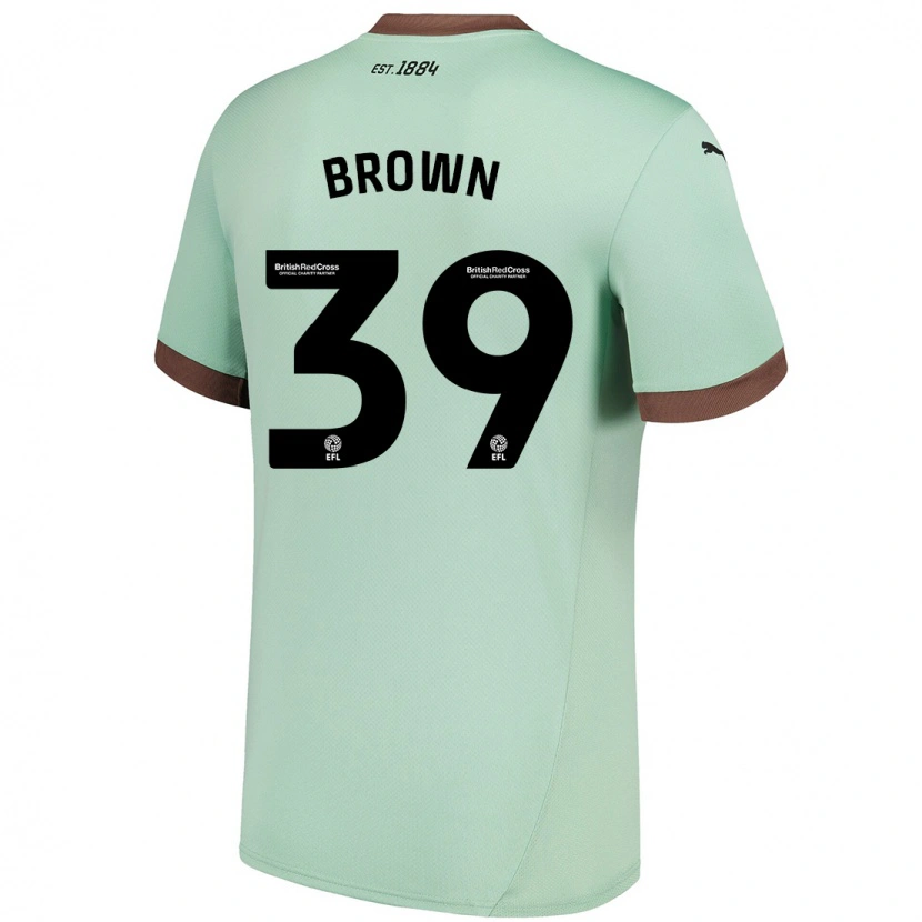 Danxen Mann Dajaune Brown #39 Blek Grønn Bortetrøye Drakt Trøye 2024/25 Skjorter T-Skjorte