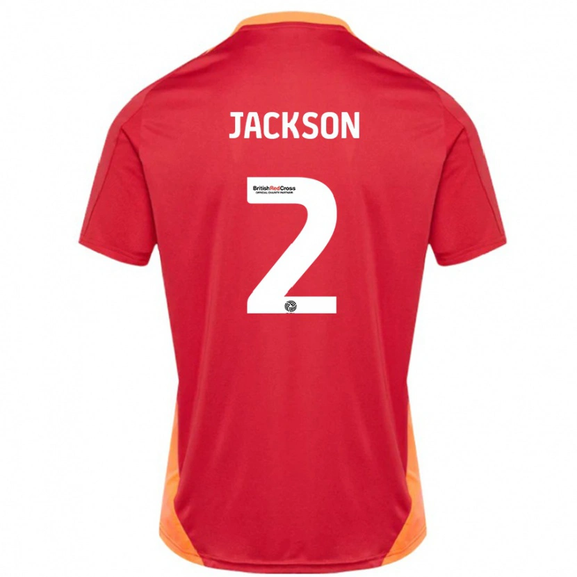 Danxen Mann Bow Jackson #2 Blå Off White Bortetrøye Drakt Trøye 2024/25 Skjorter T-Skjorte