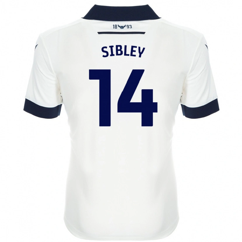 Danxen Mann Louie Sibley #14 Hvit Marineblå Bortetrøye Drakt Trøye 2024/25 Skjorter T-Skjorte