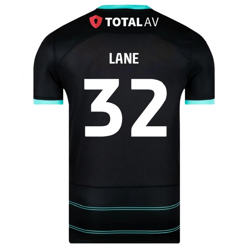 Danxen Mann Paddy Lane #32 Svart Bortetrøye Drakt Trøye 2024/25 Skjorter T-Skjorte