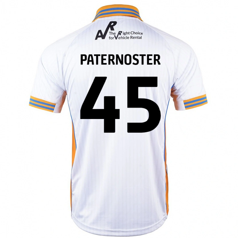 Danxen Mann Vladimir Paternoster #45 Hvit Bortetrøye Drakt Trøye 2024/25 Skjorter T-Skjorte