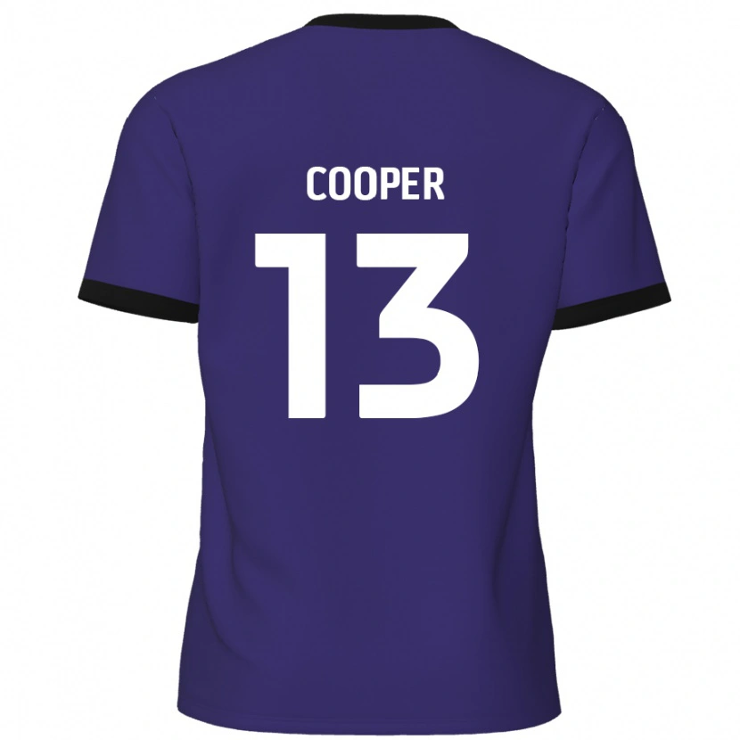 Danxen Mann Murphy Cooper #13 Lilla Bortetrøye Drakt Trøye 2024/25 Skjorter T-Skjorte