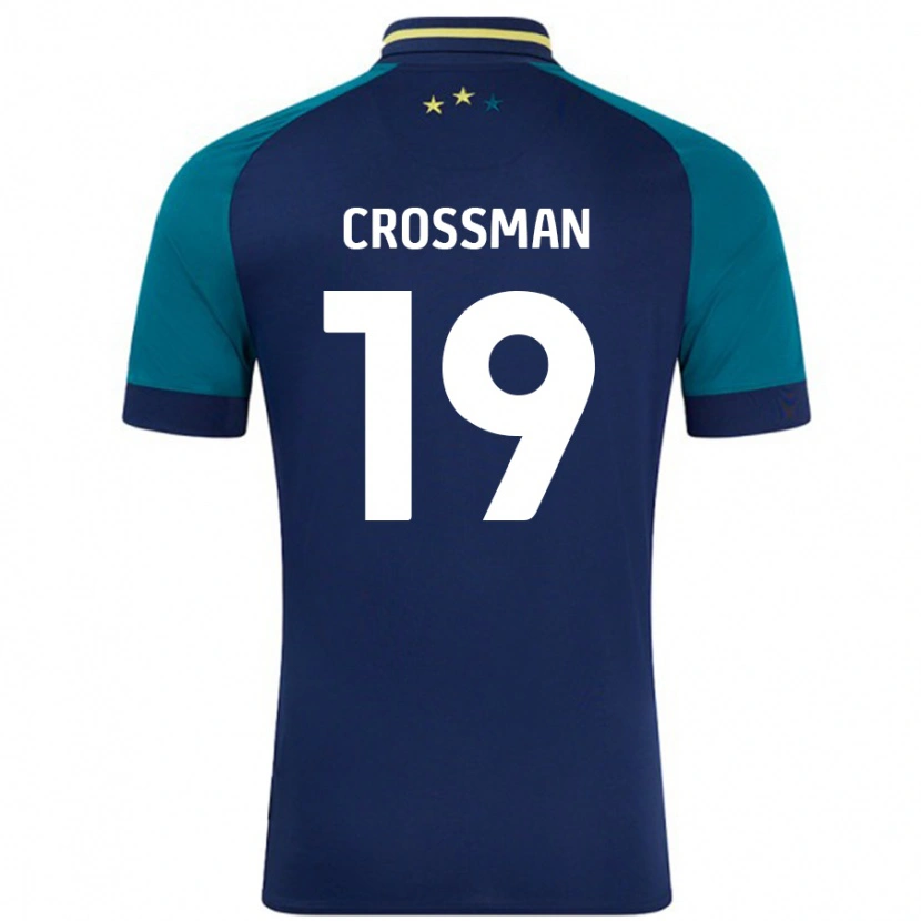 Danxen Mann Paige Crossman #19 Marine Mørkegrønn Bortetrøye Drakt Trøye 2024/25 Skjorter T-Skjorte