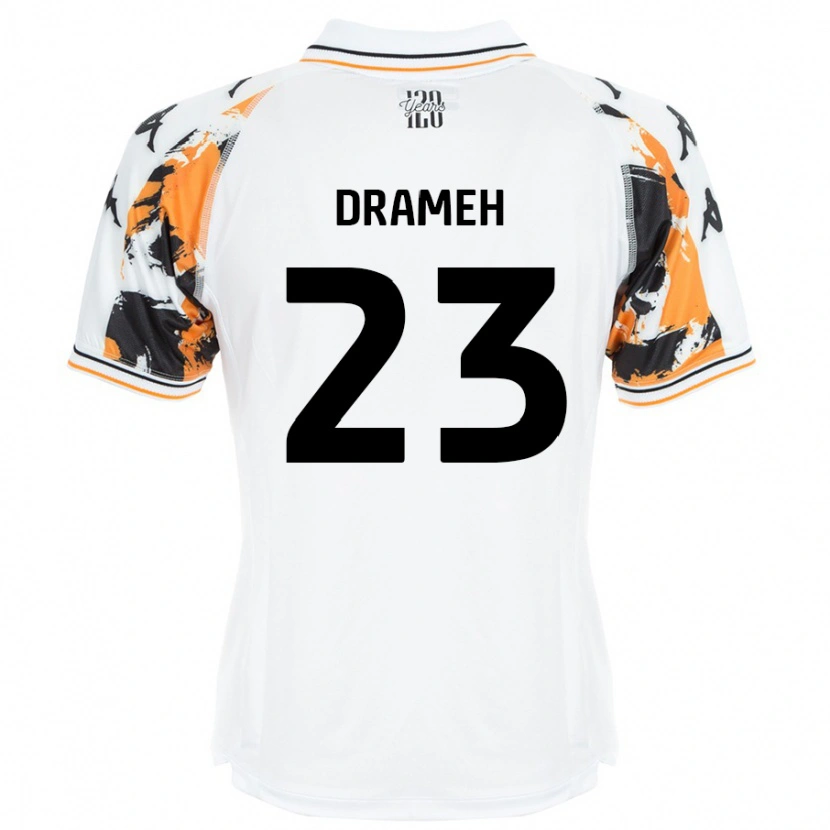 Danxen Mann Cody Drameh #23 Hvit Bortetrøye Drakt Trøye 2024/25 Skjorter T-Skjorte
