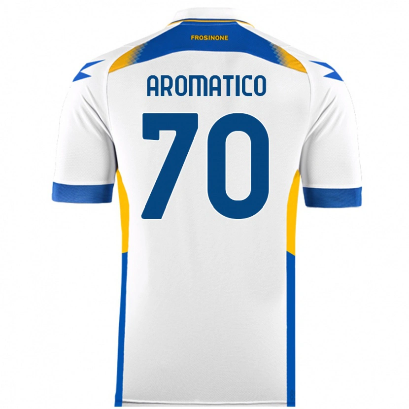 Danxen Mann Raul Aromatico #70 Hvit Bortetrøye Drakt Trøye 2024/25 Skjorter T-Skjorte