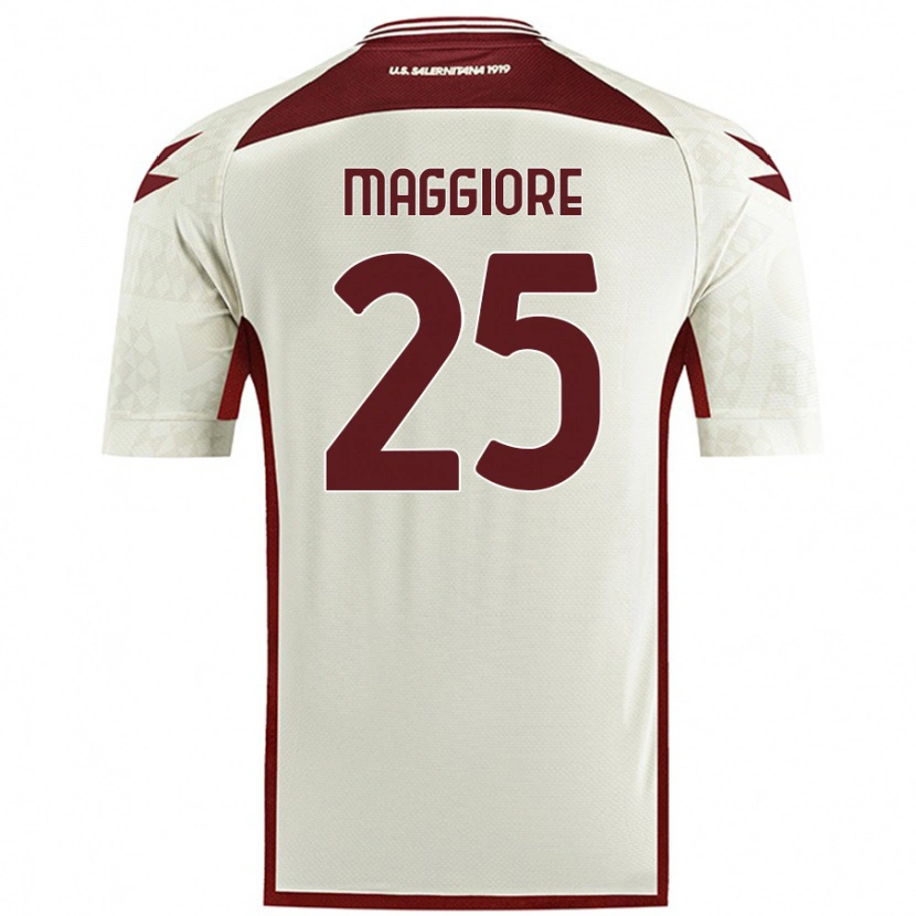 Danxen Mann Giulio Maggiore #25 Kremfarge Bortetrøye Drakt Trøye 2024/25 Skjorter T-Skjorte