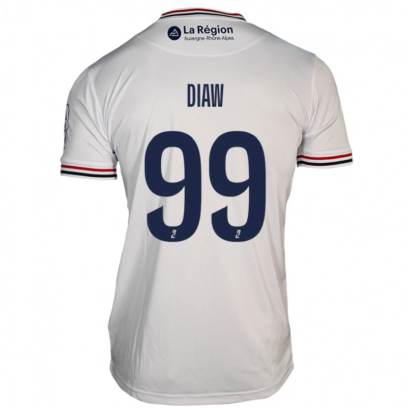 Danxen Mann Mory Diaw #99 Hvit Bortetrøye Drakt Trøye 2024/25 Skjorter T-Skjorte
