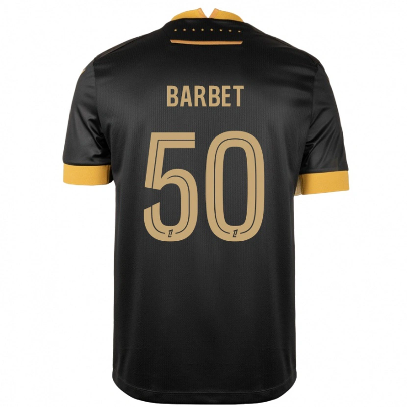 Danxen Mann Hugo Barbet #50 Svart Brun Bortetrøye Drakt Trøye 2024/25 Skjorter T-Skjorte