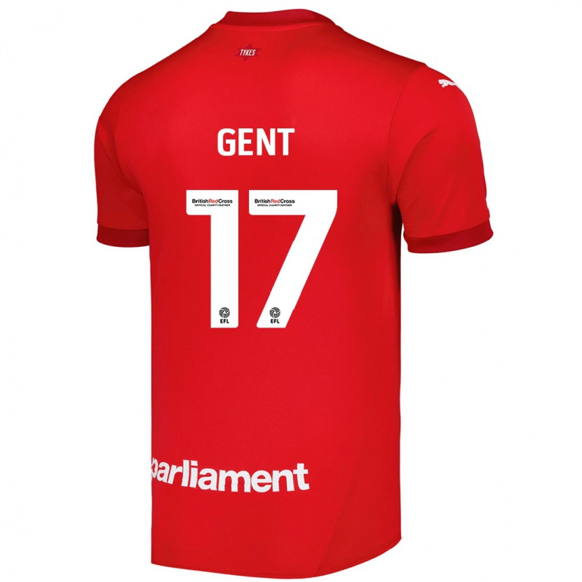 Danxen Dame Georgie Gent #17 Rød Hjemmetrøye Drakt Trøye 2024/25 Skjorter T-Skjorte