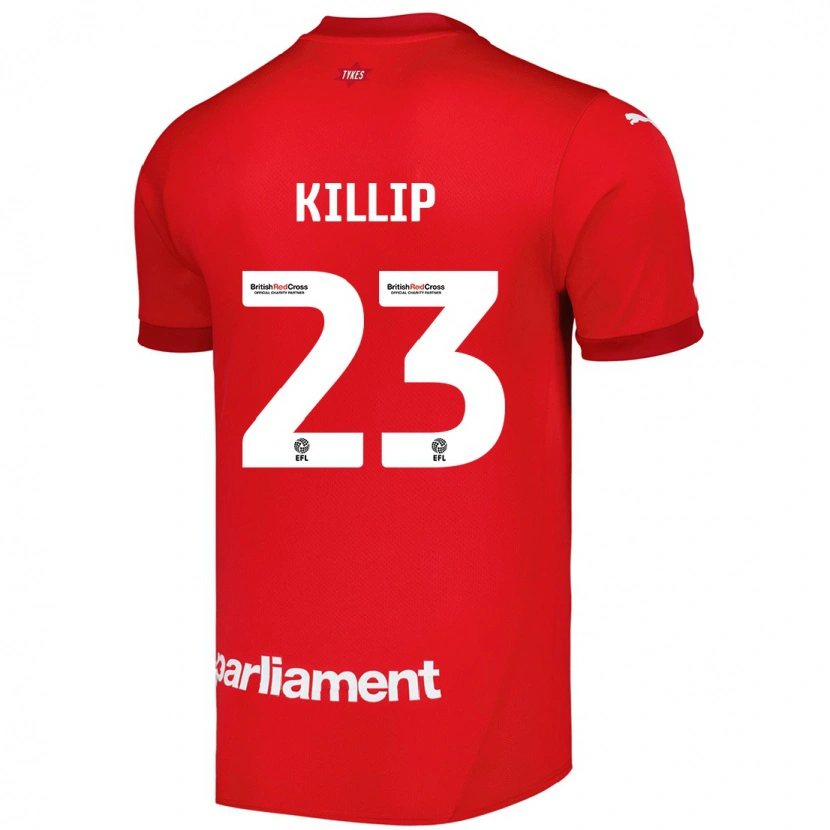 Danxen Dame Ben Killip #23 Rød Hjemmetrøye Drakt Trøye 2024/25 Skjorter T-Skjorte