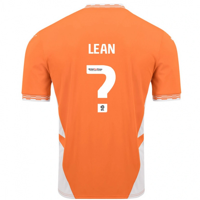 Danxen Dame Jessica Lean #0 Oransje Hvit Hjemmetrøye Drakt Trøye 2024/25 Skjorter T-Skjorte