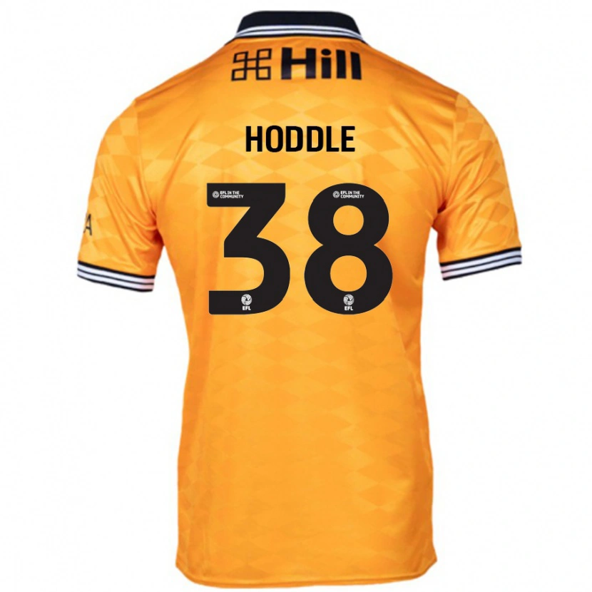Danxen Dame George Hoddle #38 Oransje Hjemmetrøye Drakt Trøye 2024/25 Skjorter T-Skjorte