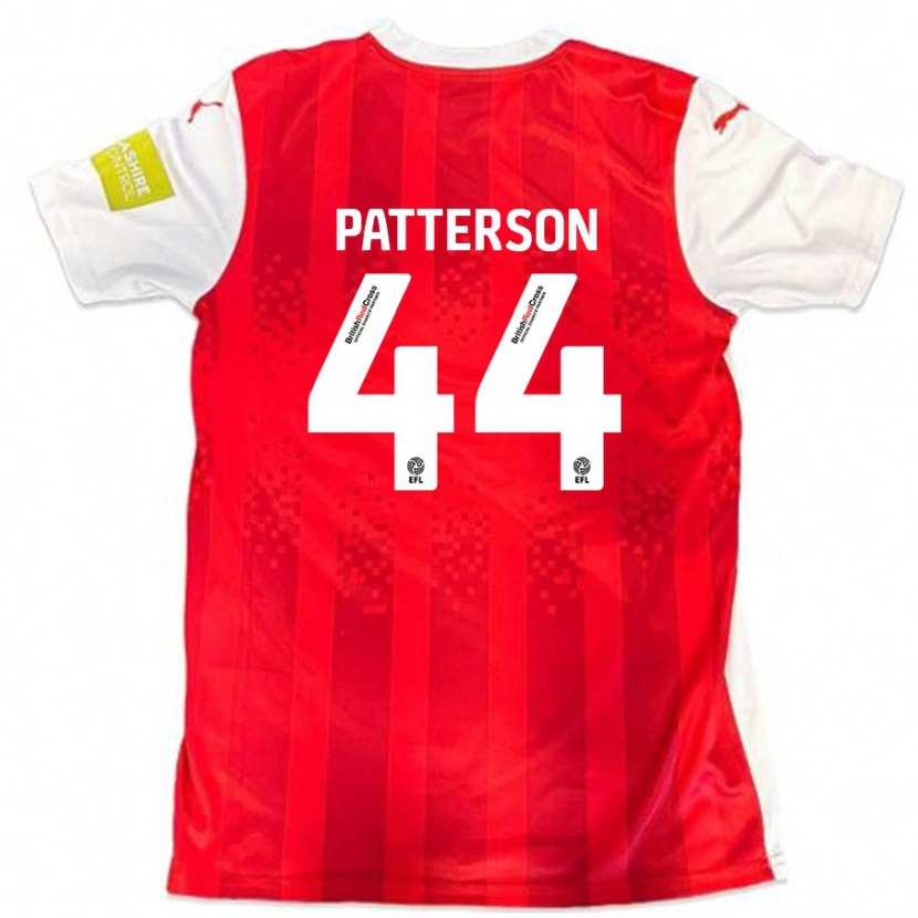 Danxen Dame Phoenix Patterson #44 Rød Hvit Hjemmetrøye Drakt Trøye 2024/25 Skjorter T-Skjorte
