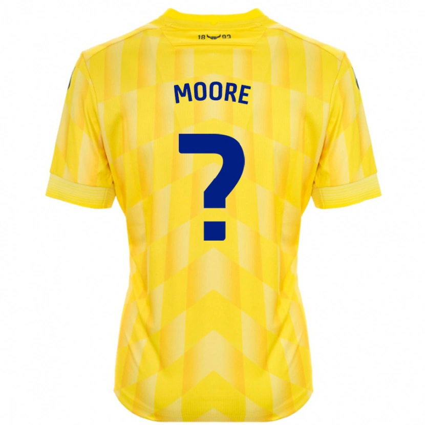 Danxen Dame Brogan Moore #0 Gul Hjemmetrøye Drakt Trøye 2024/25 Skjorter T-Skjorte