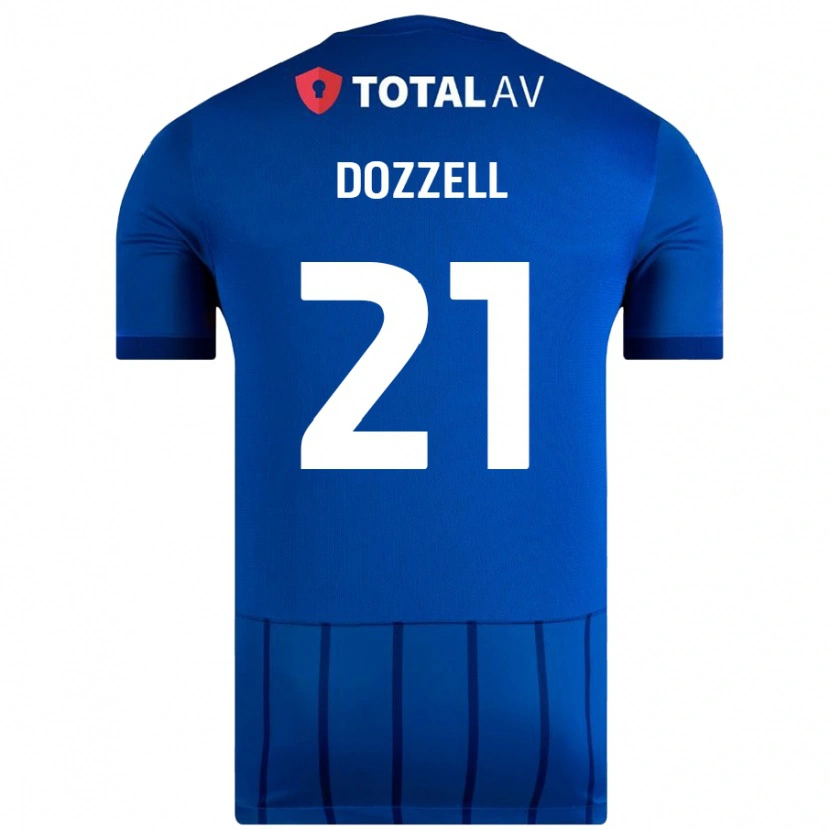 Danxen Dame Andre Dozzell #21 Blå Hjemmetrøye Drakt Trøye 2024/25 Skjorter T-Skjorte