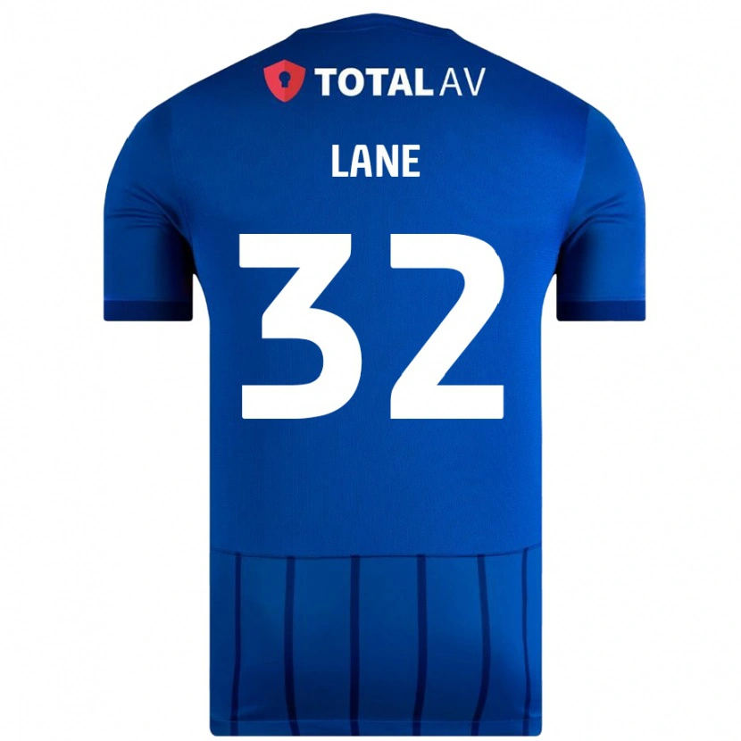 Danxen Dame Paddy Lane #32 Blå Hjemmetrøye Drakt Trøye 2024/25 Skjorter T-Skjorte