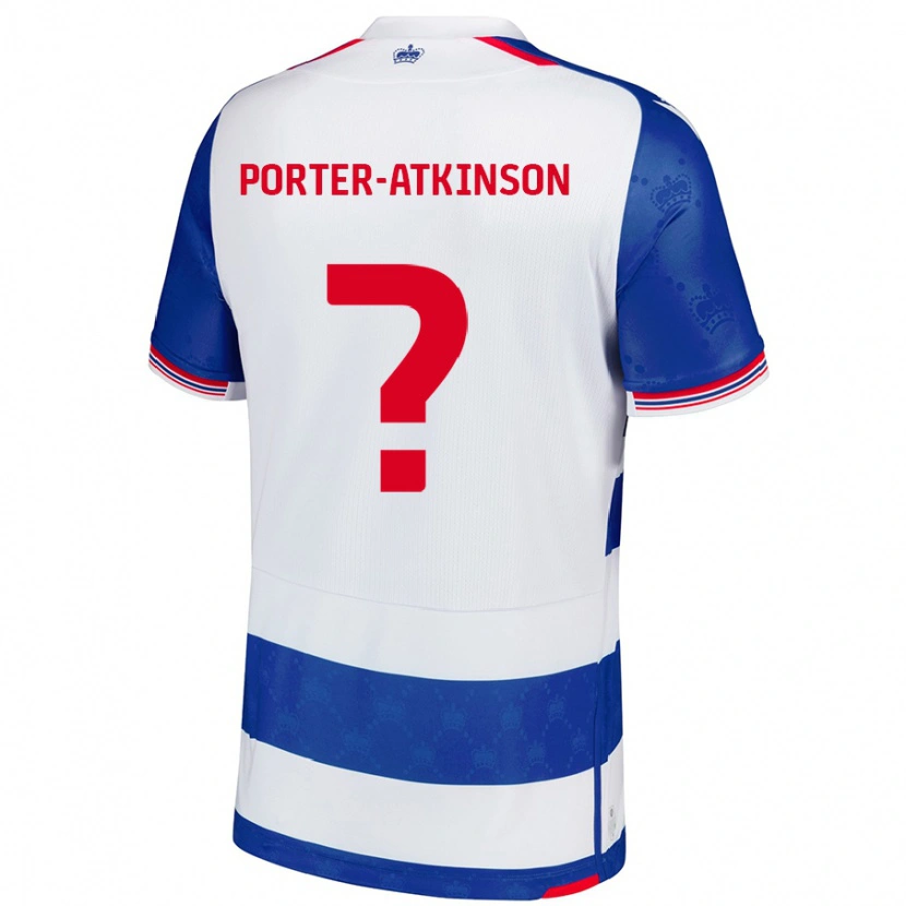 Danxen Dame Jayden Porter-Atkinson #0 Blå Hvit Hjemmetrøye Drakt Trøye 2024/25 Skjorter T-Skjorte
