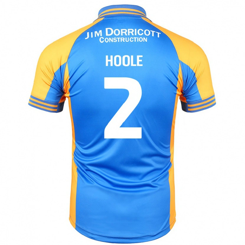 Danxen Dame Luca Hoole #2 Blå Rav Hjemmetrøye Drakt Trøye 2024/25 Skjorter T-Skjorte