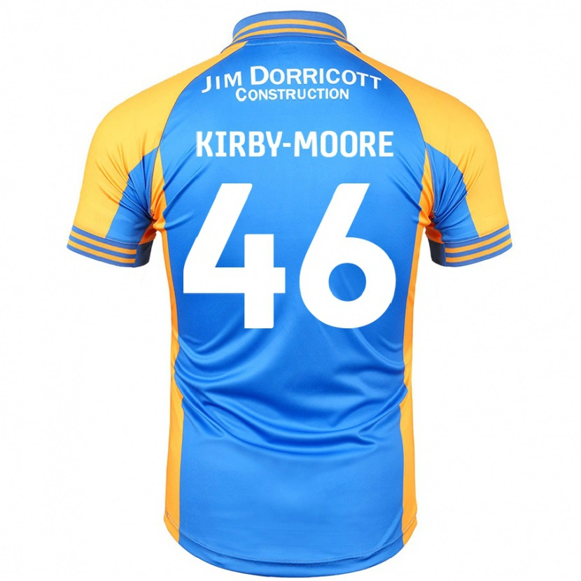 Danxen Dame Harvey Kirby-Moore #46 Blå Rav Hjemmetrøye Drakt Trøye 2024/25 Skjorter T-Skjorte