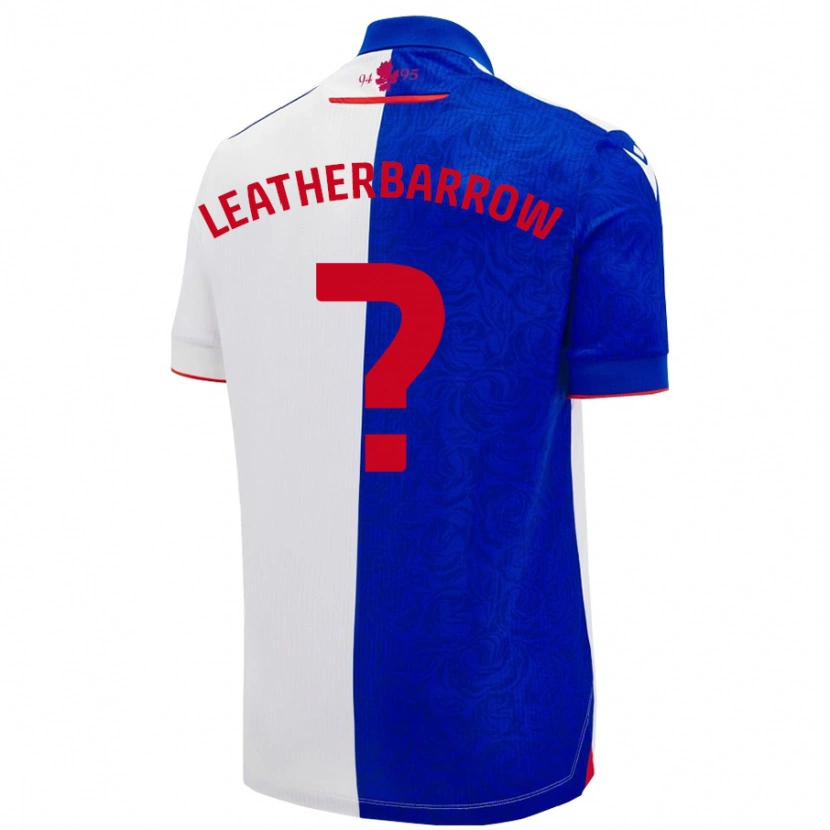 Danxen Dame Freddie Leatherbarrow #0 Himmelblå Hvit Hjemmetrøye Drakt Trøye 2024/25 Skjorter T-Skjorte