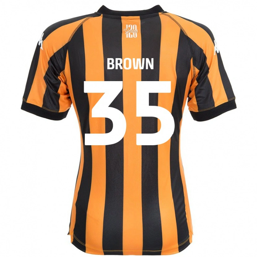 Danxen Dame Pharrell Brown #35 Svart Rav Hjemmetrøye Drakt Trøye 2024/25 Skjorter T-Skjorte