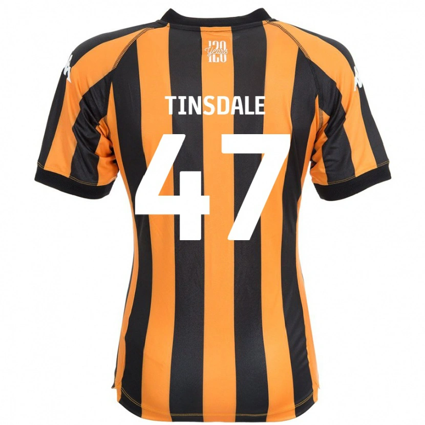 Danxen Dame Nathan Tinsdale #47 Svart Rav Hjemmetrøye Drakt Trøye 2024/25 Skjorter T-Skjorte
